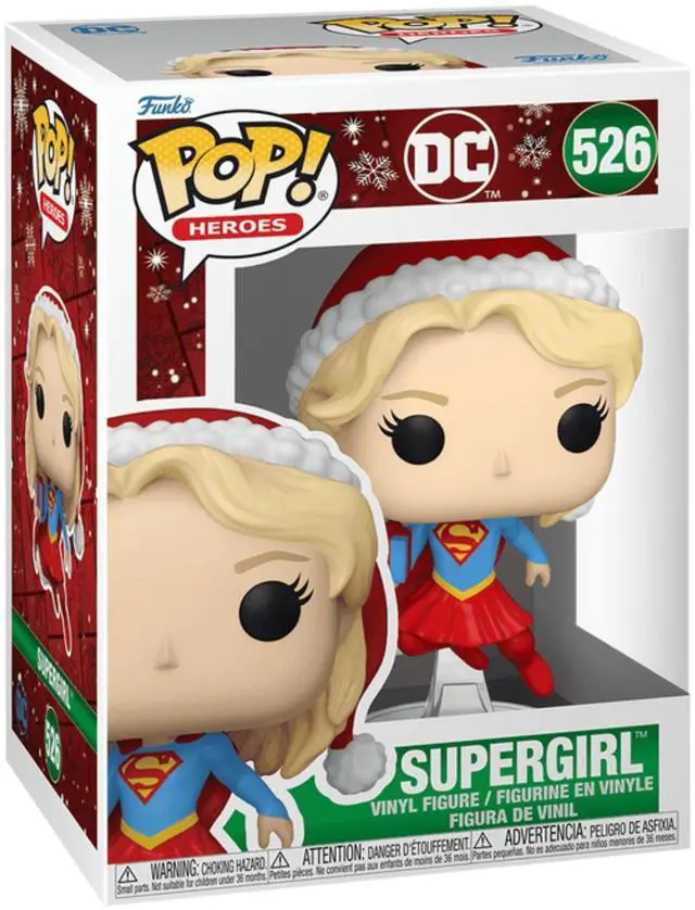 Main image of Funko POP Heroes DC Comics Holiday 2024 Supergirl - 80031