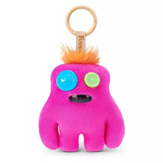 Alt view image 2 of 4 - ZURU Fuggler Baby Pinkles Sasquoosh 3.5 Inch Plush Keychain