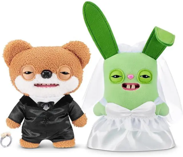 Main image of Zuru Fuggler Limited Edition Wedding Fuggs 2-Pack 9 Inch Plush Set