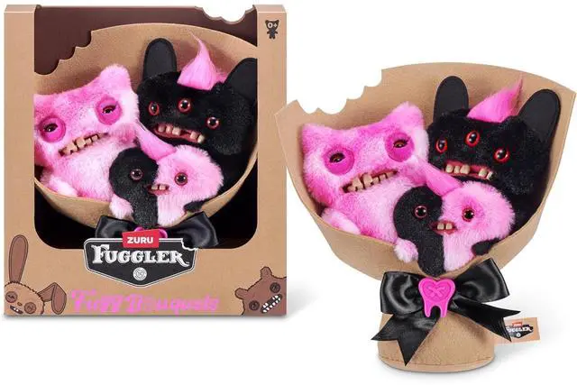 Main image of Zuru Fuggler Special Feature Bouquet Plush Series 1 - Munch Munch, Reek-o, Munch-o