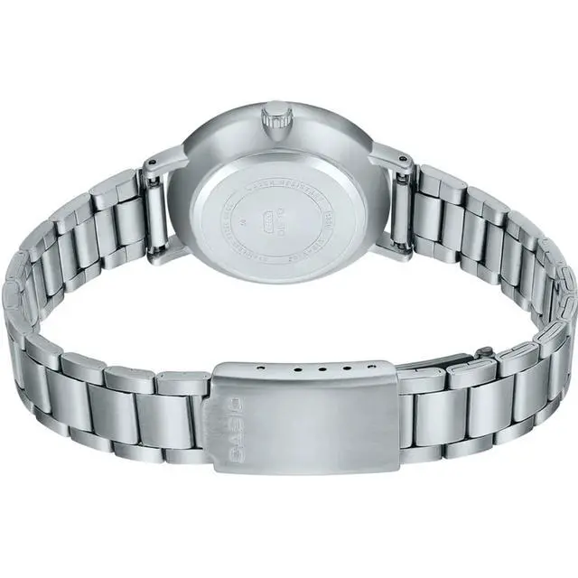 Alt view image 2 of 3 - Casio Womens Black Dial Stainless Steel Classic Bracelet Watch - LTP-VT02D-1AUDF