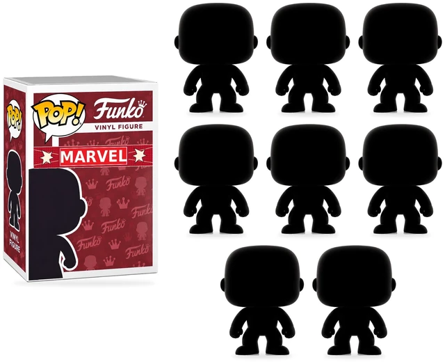 Main image of Pack of 8 Surprise Marvel Funko Pop! Randomly Selected