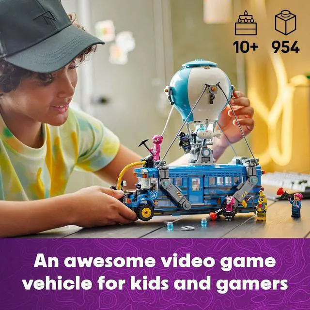 Alt view image 5 of 5 - LEGO Fortnite Battle Bus 77073