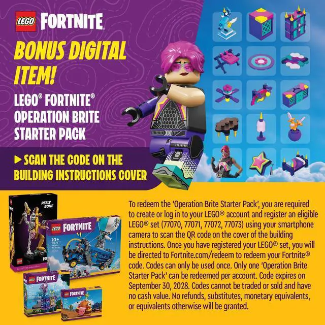 Alt view image 4 of 5 - LEGO Fortnite Battle Bus 77073