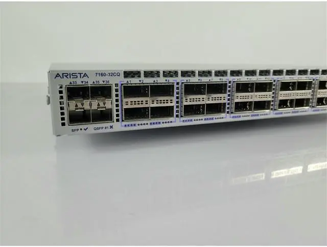 Alt view image 2 of 3 - Arista DCS-7160-32CQ High Capacity 32 x 100GbE QSFP, chassis only