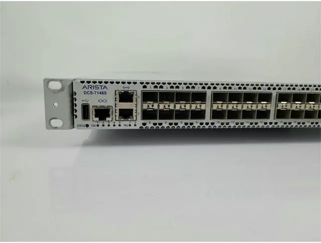 Alt view image 3 of 3 - Arista DCS-7148S-F 48-port 10GbE switch (SFP+), front-to-rear fans
