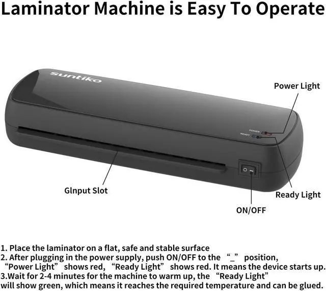 Alt view image 5 of 7 - Woolsche  4-In-1Laminator Machine,It has Quick Warm-Up, Fast Laminating Documentation and Photos, Increases Their Long-Term Color Preservation. Suitable for Family, Office and School,A4/A5/A6 Size