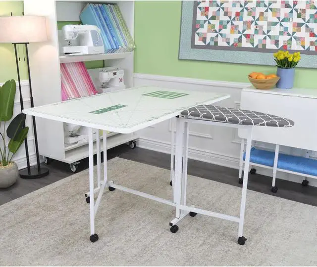 Alt view image 3 of 7 - Arrow Sewing Millie Cutting & Ironing Table