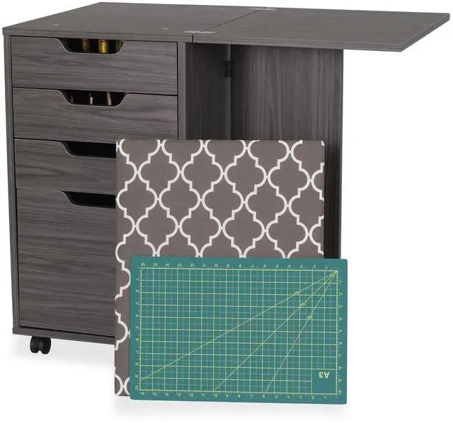 Alt view image 6 of 6 - Kiwi Storage Cabinet (Gray)