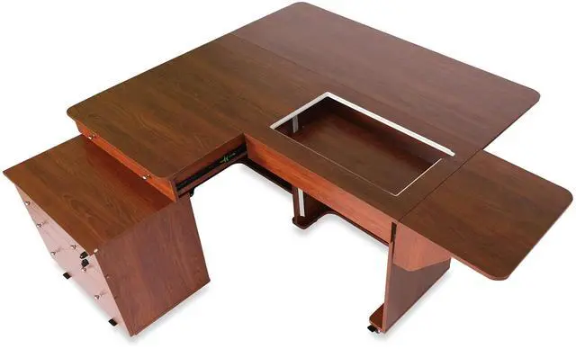 Alt view image 6 of 6 - Kangaroo & Joey Sewing Cabinet (Teak)