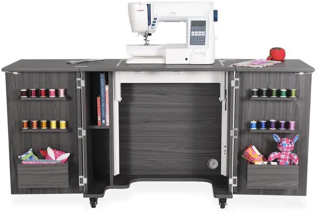 Alt view image 6 of 6 - Bandicoot Sewing Cabinet (Grey)