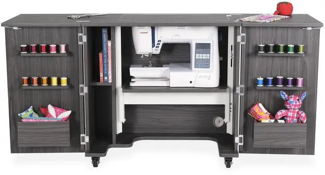 Alt view image 3 of 6 - Bandicoot Sewing Cabinet (Grey)