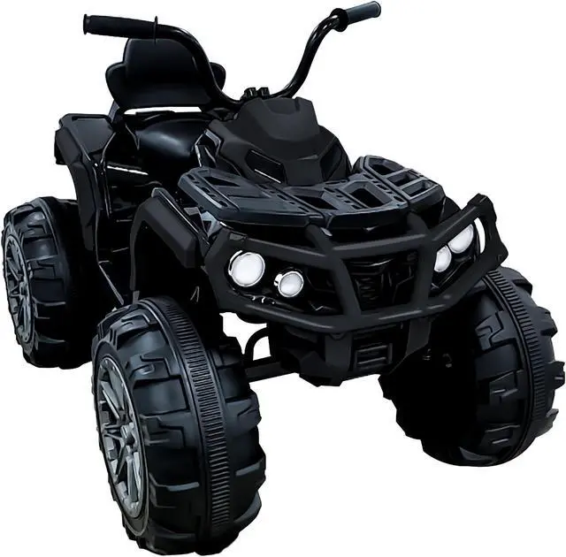 Main image of TCARAIWEN 24V Kids Ride on ATV 6mph Electric Power Wheels Quad Car with 2 Speeds Bluetooth Music LED