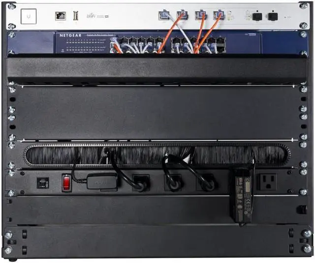 Alt view image 2 of 5 - RackSolutions 8U Open Frame 2Post Desktop Server Rack  Lightweight, Compact, and Easy-to-Assemble Rack for Shallow EIA 19 Equipment