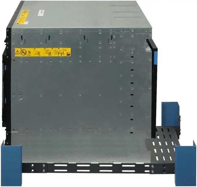 Alt view image 6 of 6 - RackSolutions 2U Heavy Duty Fixed Shelf 28in Depth - 900 lb Capacity, Adjustable Mounting Brackets, Compatible with 2Post & 4Post Racks