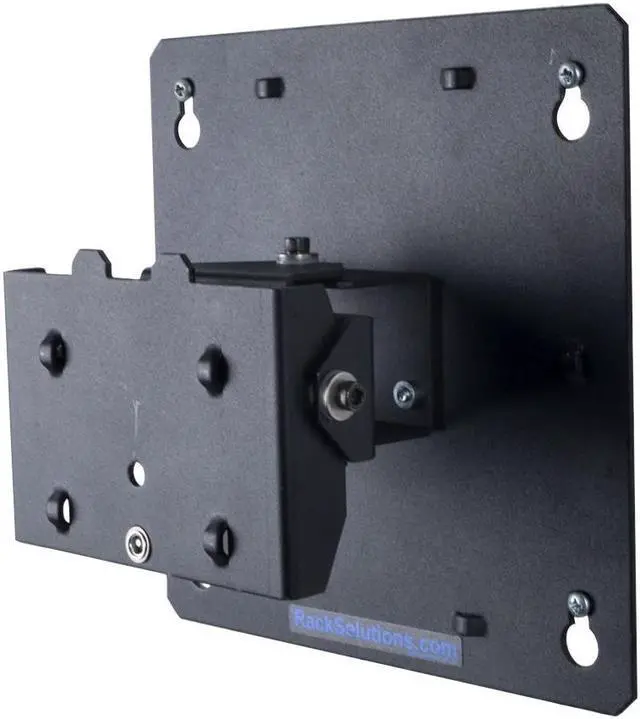 Alt view image 4 of 5 - RackSolutions Universal Monitor Wall Mount with Pan/Tilt  Adjustable, VESA-Compatible Wall Mount for Monitors - OEM