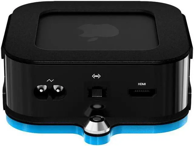 Alt view image 3 of 7 - RackSolutions tvTray Secure Wall Mount for Apple TV 4K (Latest Model)  Black, Fully Assembled, Includes Hardware