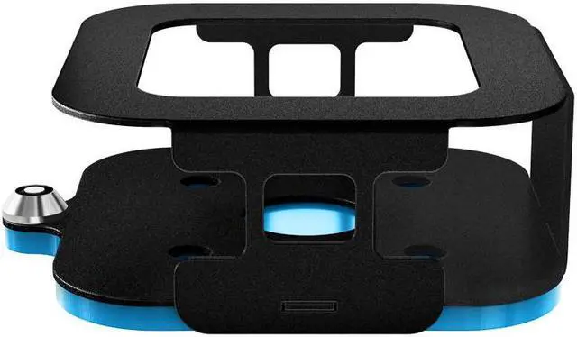 Alt view image 6 of 7 - RackSolutions tvTray Secure Wall Mount for Apple TV 4K (Latest Model)  Black, Fully Assembled, Includes Hardware