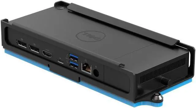 Alt view image 7 of 7 - RackSolutions Secure Wall Mount D05 for Dell Docking Station  Durable 16 GA Steel Enclosure with Barrel Lock, Black Powder Coat Finish, Fully Assembled