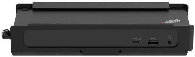 Alt view image 3 of 7 - RackSolutions Secure Wall Mount L09 for Lenovo Thunderbolt 4 Docking Station  Durable, Lockable Enclosure for Professional Installations