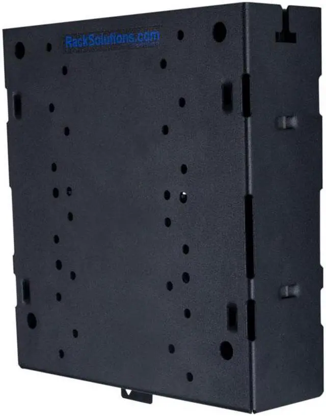 Alt view image 4 of 5 - RackSolutions 115-A Fixed Wall Mount for Dell Wyse 5000 Series  Compatible with Wyse 5010, 5020, 5060, VESA 75mm/100mm, Includes Mounting Hardware