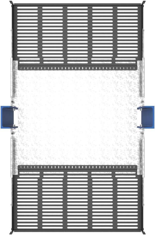 Alt view image 4 of 5 - RackSolutions 1U Dual Dry Slide 2Post Center Mount Shelf - Sliding Shelves for IT Equipment, 40lb Capacity, Compatible with 3" Uprights