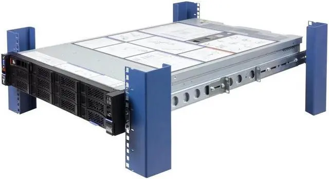Alt view image 5 of 5 - RackSolutions 1U 120-A Dry Slide Rail for Lenovo  Compatible with Lenovo/IBM System x3250, x3550, x3650 M5 Servers  2 Post and 4 Post Rack Mounting