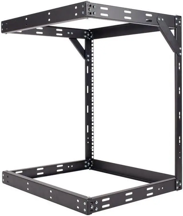 Alt view image 2 of 7 - RackSolutions 12U TechEdge Wall Mount Rack  18" Depth for Secure Networking Equipment Storage