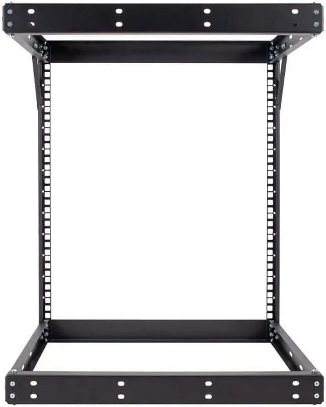 Alt view image 7 of 7 - RackSolutions 12U TechEdge Wall Mount Rack  18" Depth for Secure Networking Equipment Storage