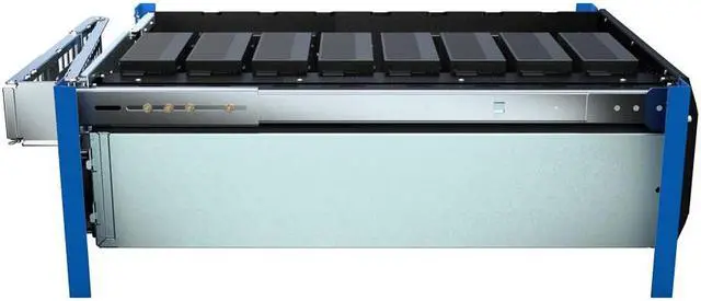 Alt view image 2 of 7 - Rack Solutions 5U HyperShelf for 8 Dell Precision 3260 Compact Workstation - For Workstation, Data Center - 5U Rack Height - Rack-mountable