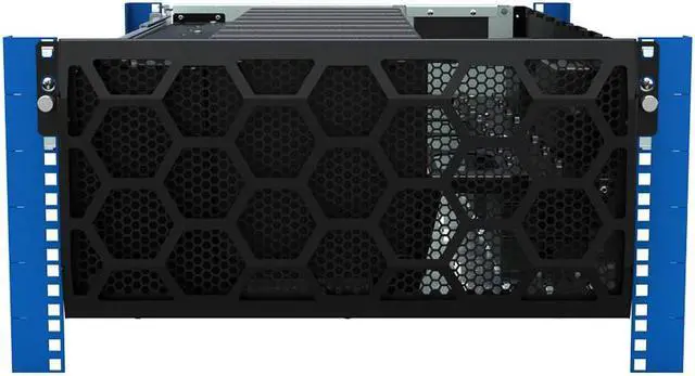 Alt view image 4 of 7 - Rack Solutions 5U HyperShelf for 8 Dell Precision 3260 Compact Workstation - For Workstation, Data Center - 5U Rack Height - Rack-mountable