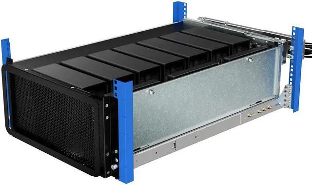Main image of RackSolutions 5U HyperShelf for 7 Lenovo ThinkStation P3 Ultras  Rack Mount 7 Workstations per Shelf, Integrated Exhaust Fan, Cable Management, and High-Density Design