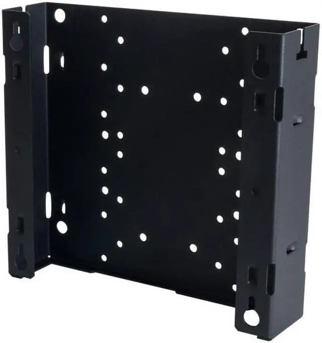 Main image of Rack Solutions Wall Mount for Computer - Black Powder Coat