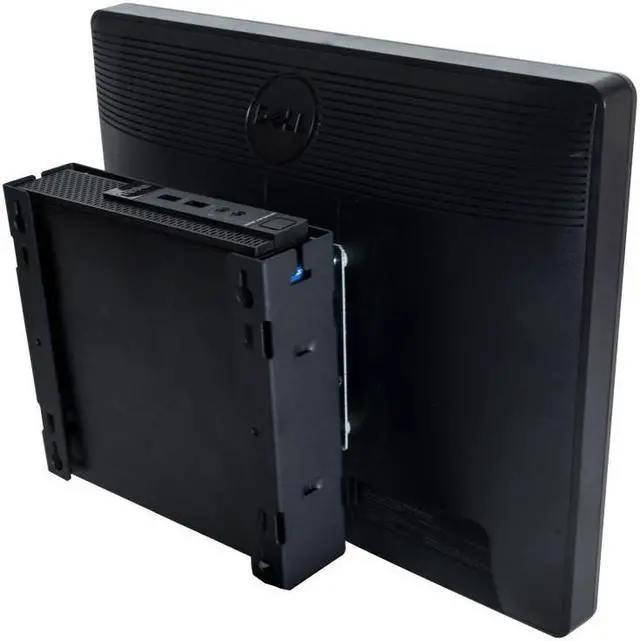 Alt view image 2 of 4 - Rack Solutions Wall Mount for Computer - Black Powder Coat