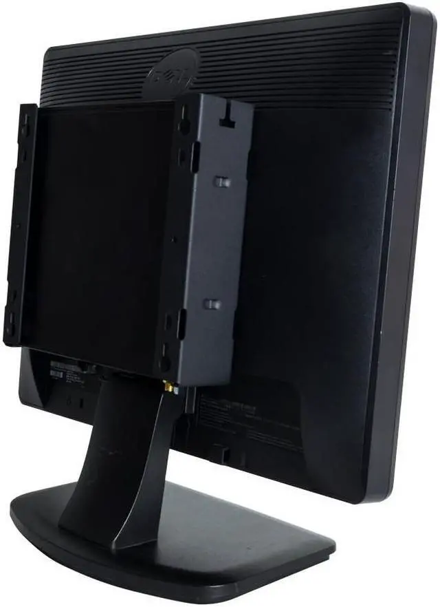 Alt view image 3 of 4 - Rack Solutions Wall Mount for Computer - Black Powder Coat