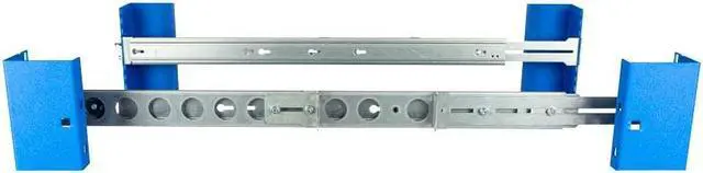 Alt view image 2 of 7 - RackSolutions 1U Dell Shallow Depth Server Rails, Compatible with PowerEdge R210, R240, Supports 2 Post and 4 Post Racks
