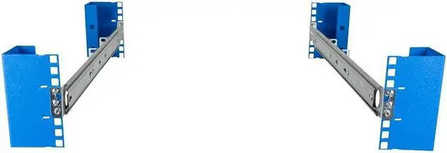 Alt view image 3 of 7 - RackSolutions 1U Dell Shallow Depth Server Rails, Compatible with PowerEdge R210, R240, Supports 2 Post and 4 Post Racks