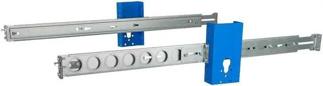 Alt view image 5 of 7 - RackSolutions 1U Dell Shallow Depth Server Rails, Compatible with PowerEdge R210, R240, Supports 2 Post and 4 Post Racks