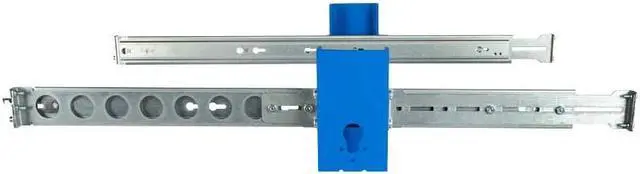 Alt view image 6 of 7 - RackSolutions 1U Dell Shallow Depth Server Rails, Compatible with PowerEdge R210, R240, Supports 2 Post and 4 Post Racks