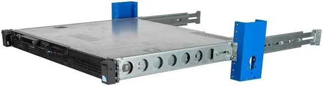 Alt view image 7 of 7 - RackSolutions 1U Dell Shallow Depth Server Rails, Compatible with PowerEdge R210, R240, Supports 2 Post and 4 Post Racks