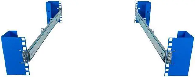 Main image of RackSolutions 1U Raven 165-A Dry Slide Rail for HP Standard Installation Depth  Compatible with HP ProLiant DL20 Gen10, Supports 2-Post and 4-Post Racks