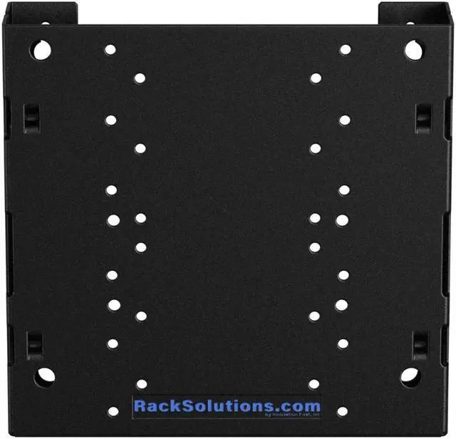 Alt view image 3 of 4 - racksolutions wall mount bracket for lenovo thinkcentre m900 tiny desktop with fixed vesa mount