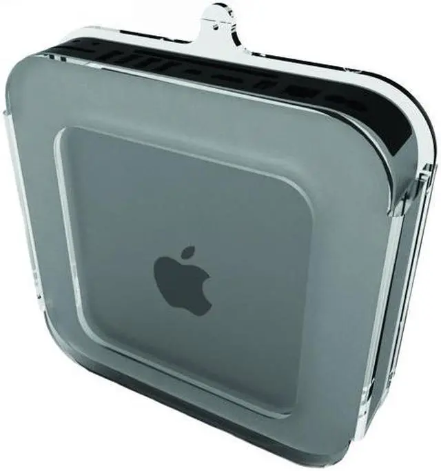 Alt view image 3 of 4 - racksolutions mini mount clear wall mount and vesa mount for mac mini (june 2010 and beyond)