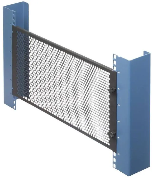 Alt view image 3 of 3 - Rack Solutions 102-1883 3U Vented Filler Panel with Stability Flanges