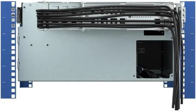 Alt view image 5 of 7 - RackSolutions 5U HyperShelf for 7 Dell Precision 3280 Compact Workstations  Rack Mount 7 PCs per Shelf, Integrated Cooling, Cable Management, and High-Density Design