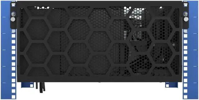 Alt view image 7 of 7 - RackSolutions 5U HyperShelf for 7 Dell Precision 3280 Compact Workstations  Rack Mount 7 PCs per Shelf, Integrated Cooling, Cable Management, and High-Density Design