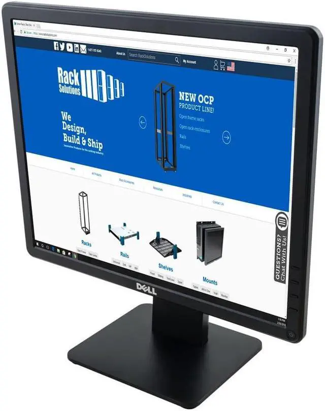 Main image of 19-Inch LCD Monitor with HD Resolution, 1366 x 768, LED Backlit, Tilt Adjustment