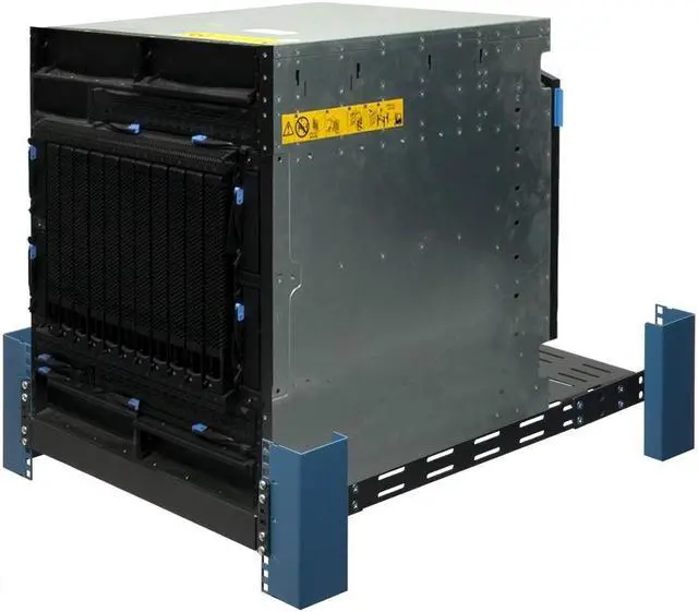 Alt view image 2 of 7 - Rack Solutions Mounting Shelf for Rack - 500 lb Load Capacity - Steel - Black