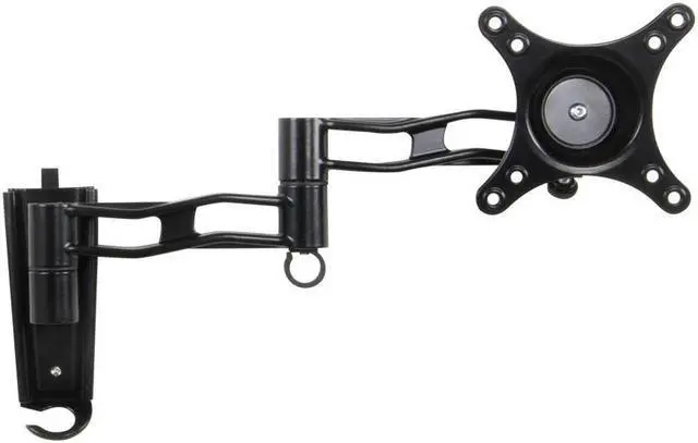 Alt view image 3 of 4 - RackSolutions Universal Monitor Wall Mount Arm, Adjustable with 14" Extension, 75-100mm VESA