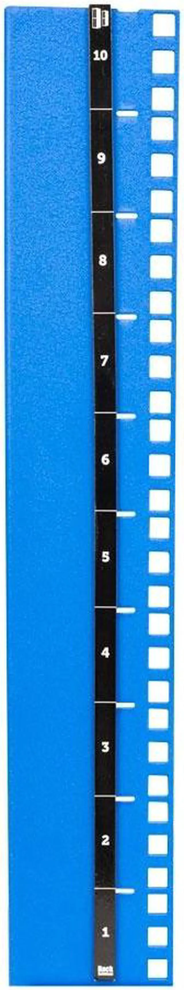 Alt view image 2 of 3 - RackSolutions Magnetic U-Space Label 2-Pack, Labels Up to 70U for Server Racks and Cabinets